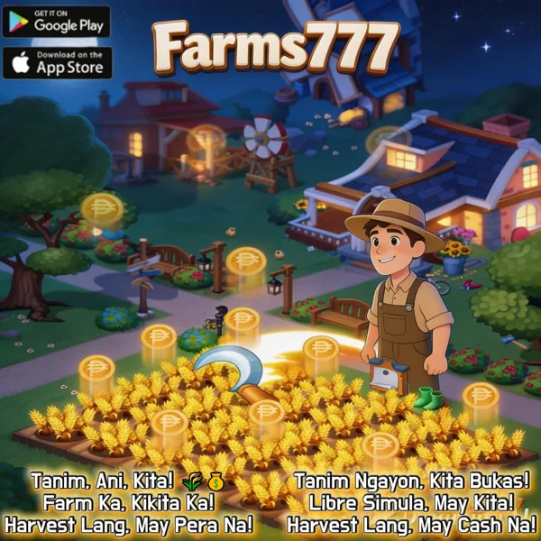 FARMS777 Bonus Member Baru 100%